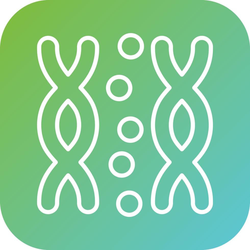 Chromosome Vector Icon Style