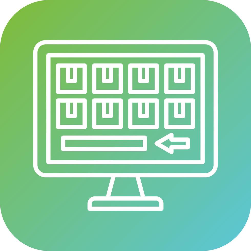 Initial Purchase Quantit Vector Icon Style