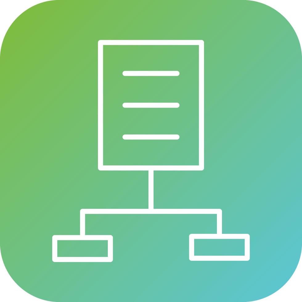 Algorithm Vector Icon Style