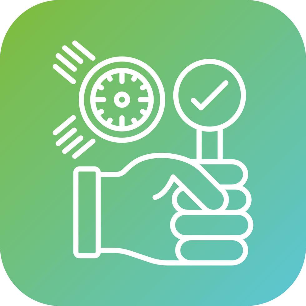 Quick Bid Vector Icon Style