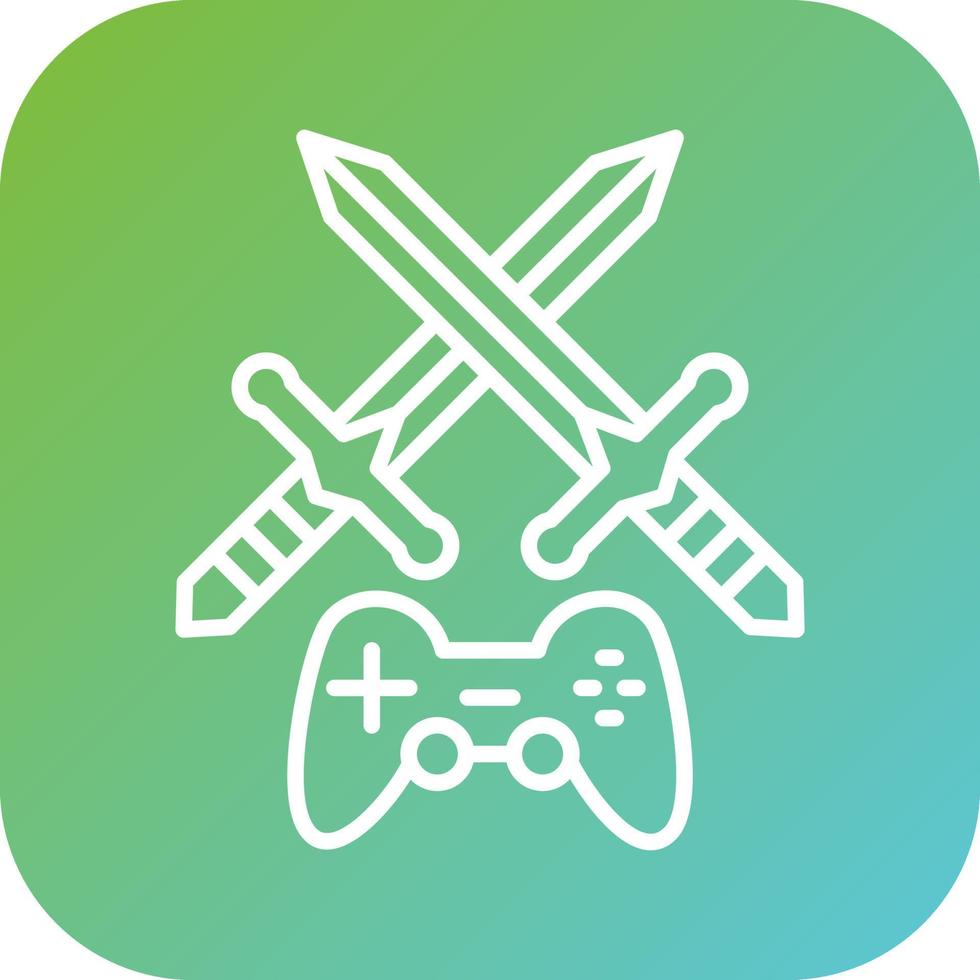 Adventure Game Vector Icon Style