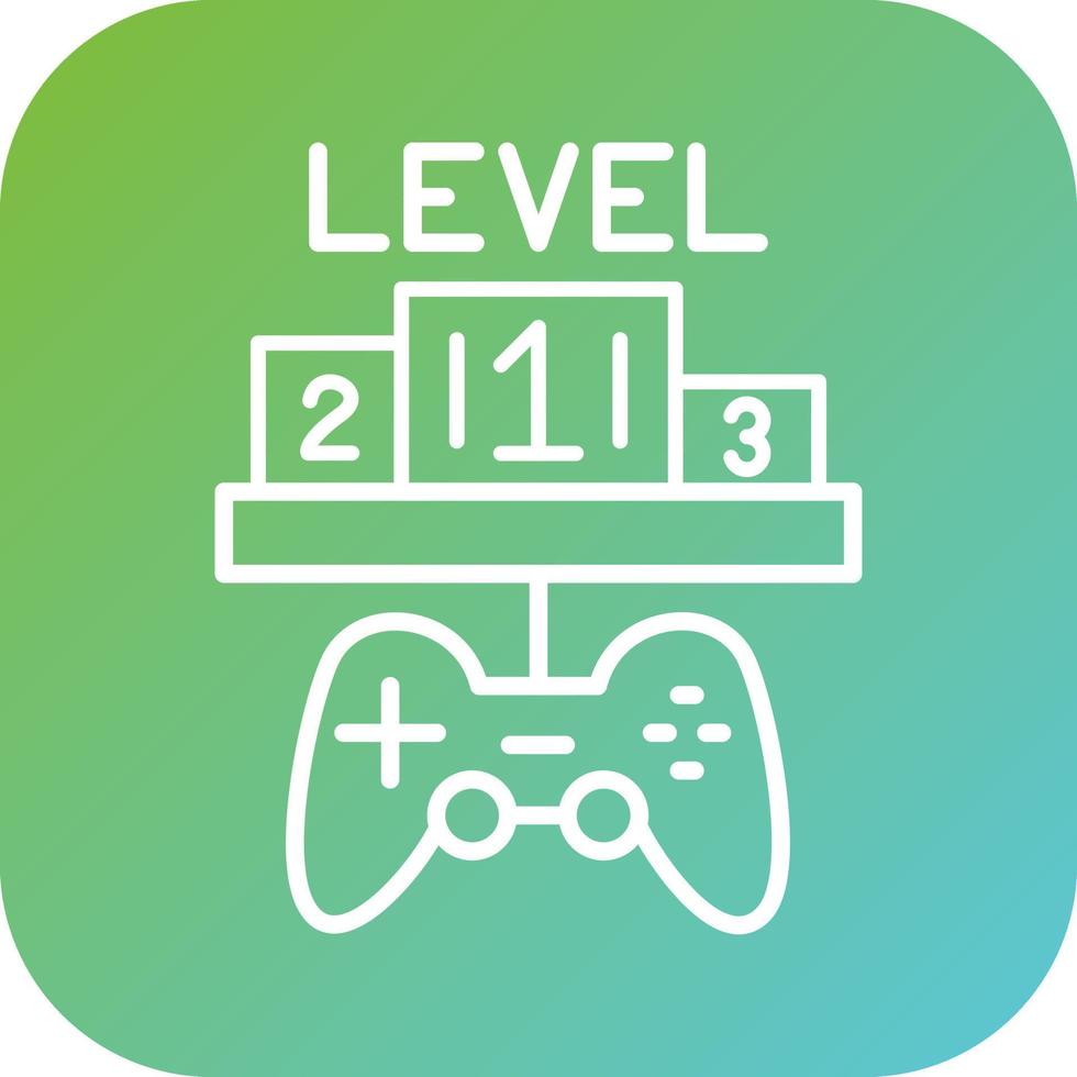 Custom Level Vector Icon Style