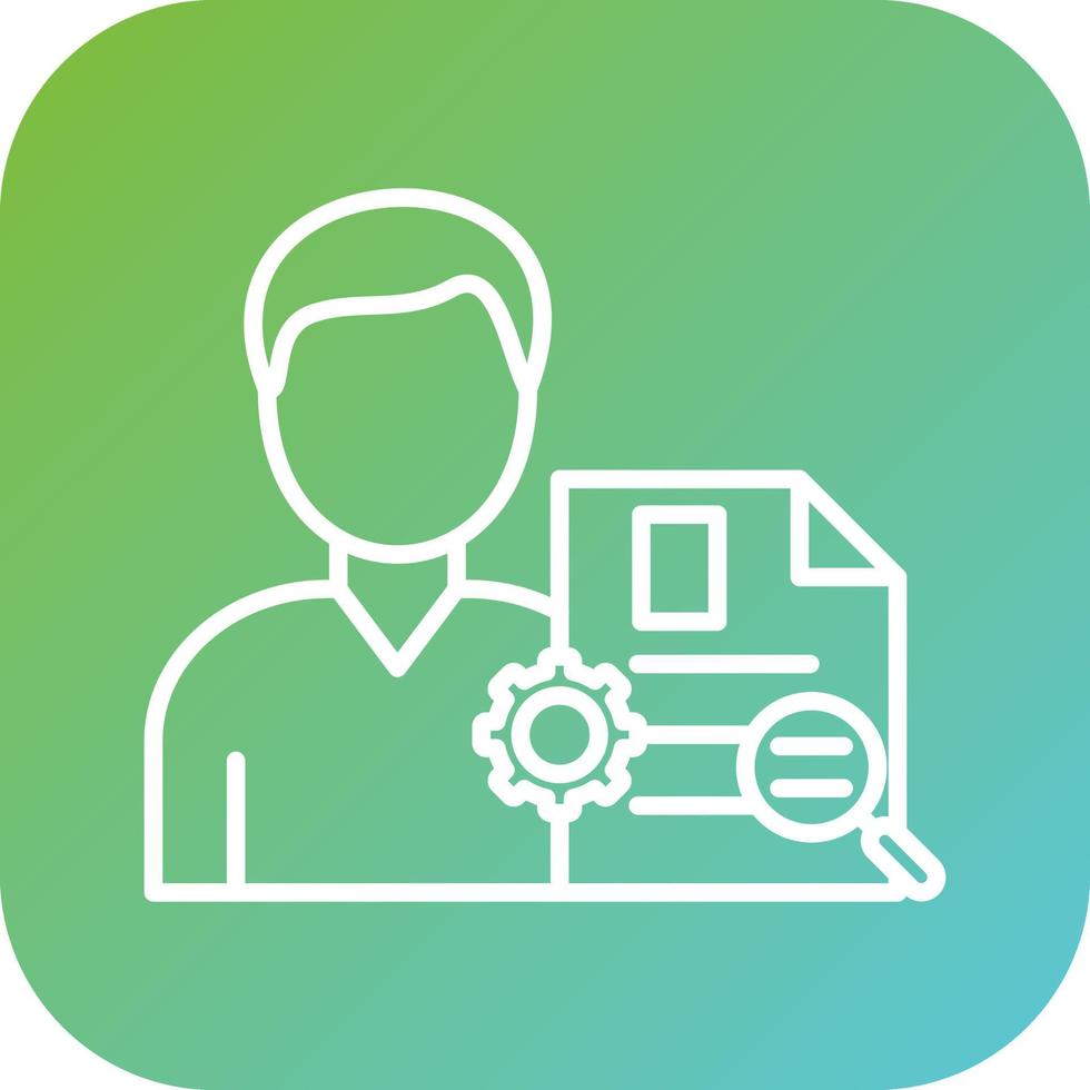 Primary Market Vector Icon Style