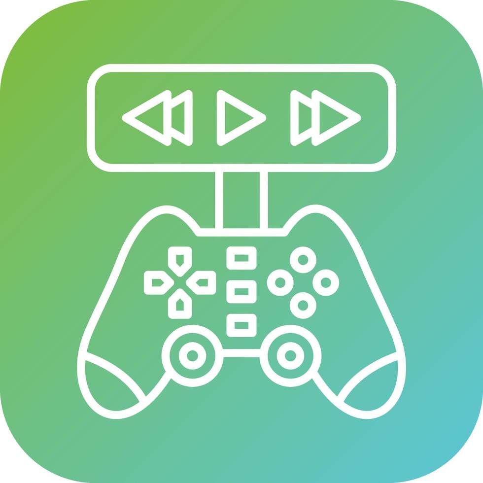 juego vídeo vector icono estilo