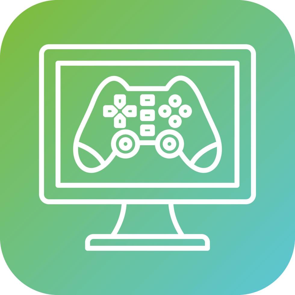 Online Gaming Vector Icon Style