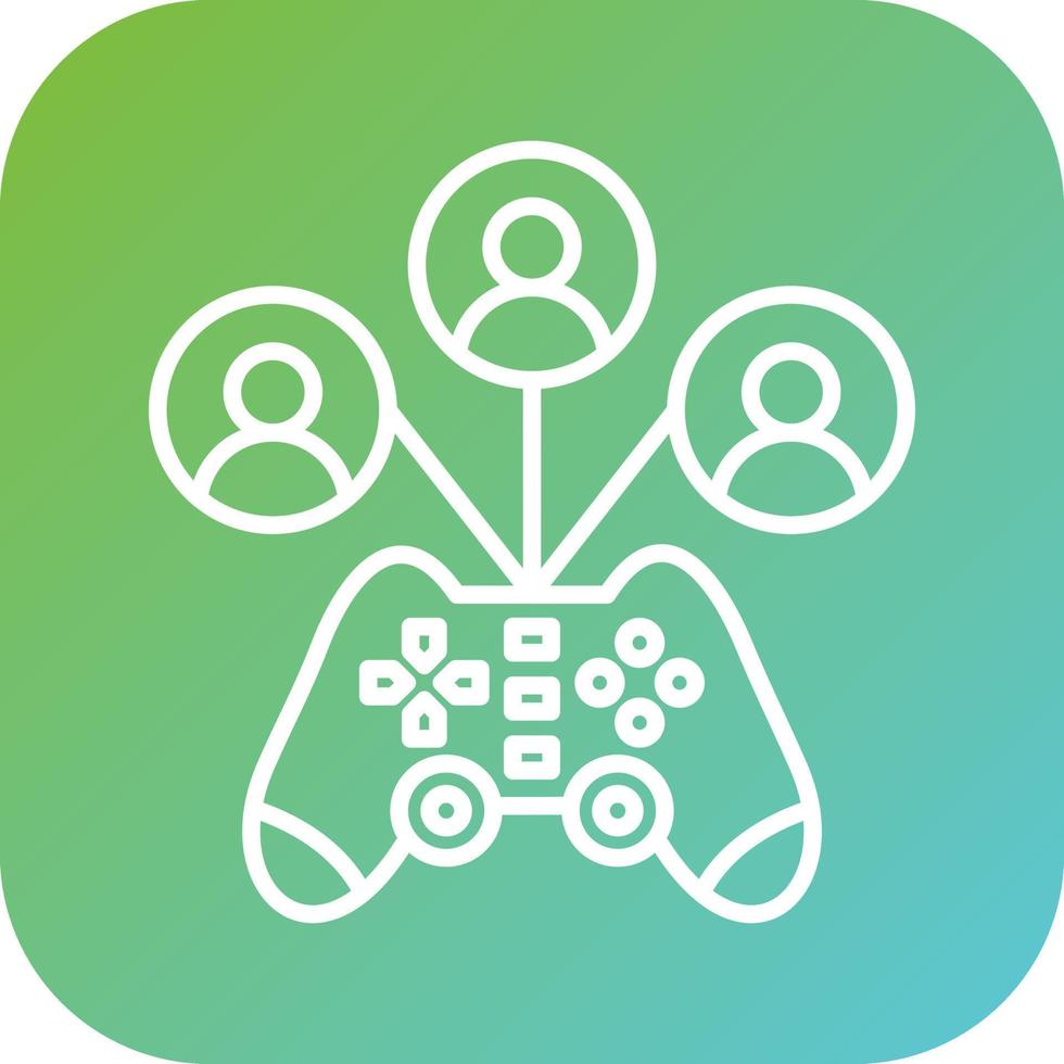 Game Viewers Vector Icon Style