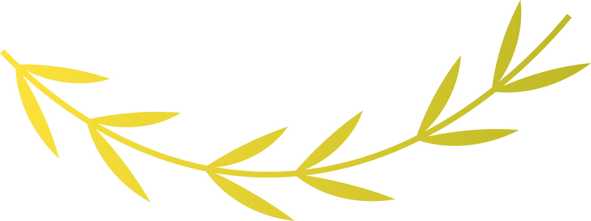 laurel wreath design illustration isolated on transparent background