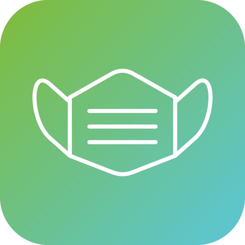 Face Mask Vector Icon Style 22296914 Vector Art at Vecteezy