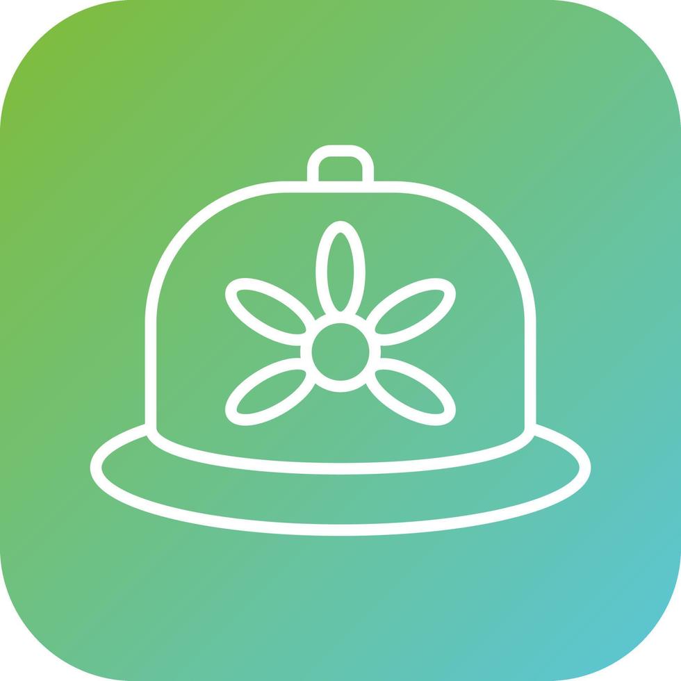 Hat Vector Icon Style