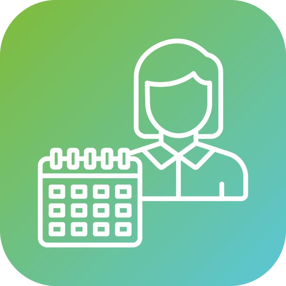 Event Planner Vector Icon Style