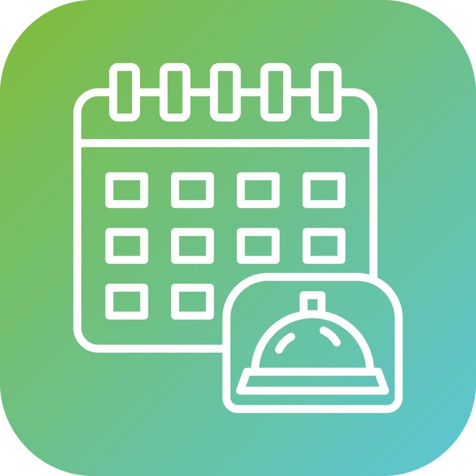 Event Date Vector Icon Style