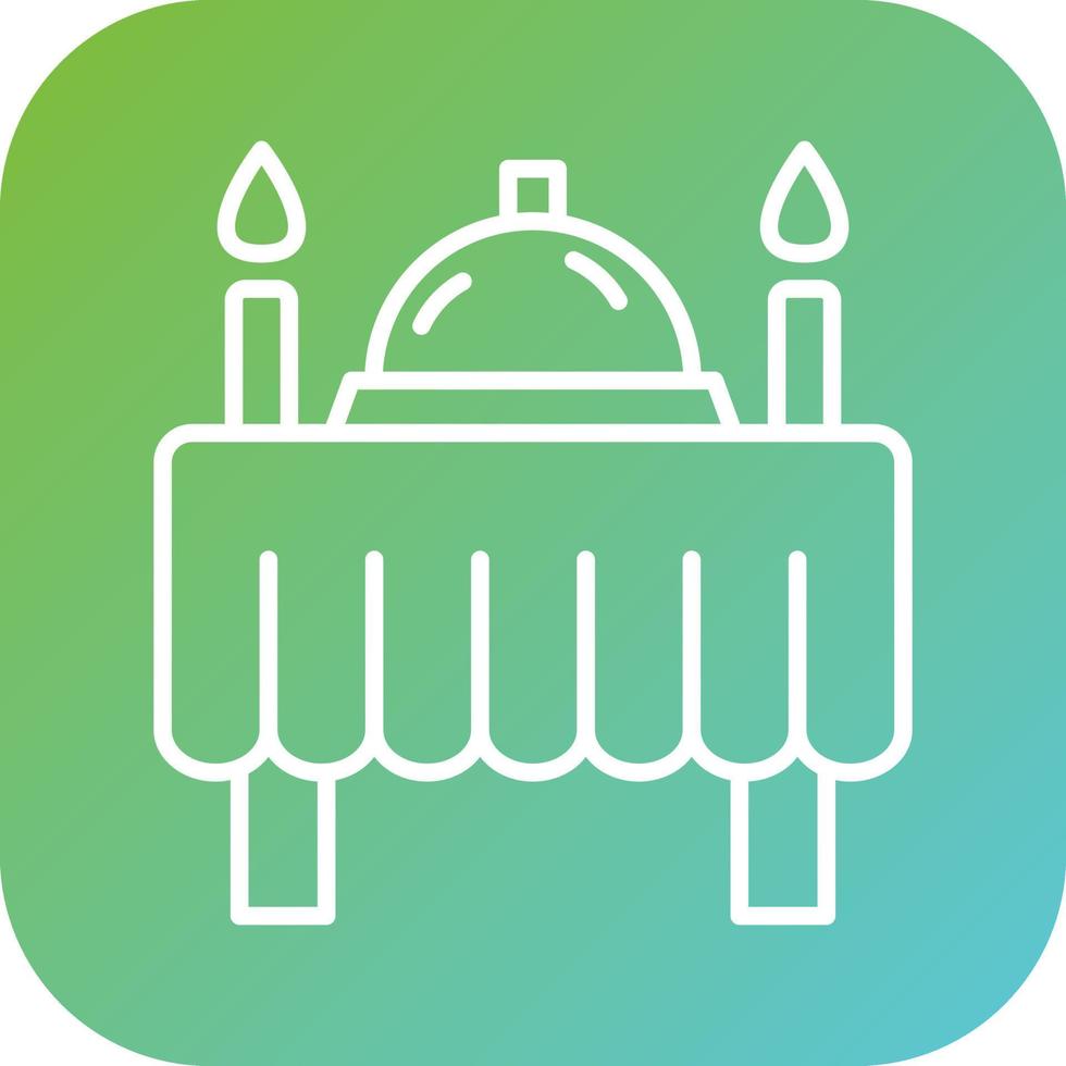 Dinner Vector Icon Style