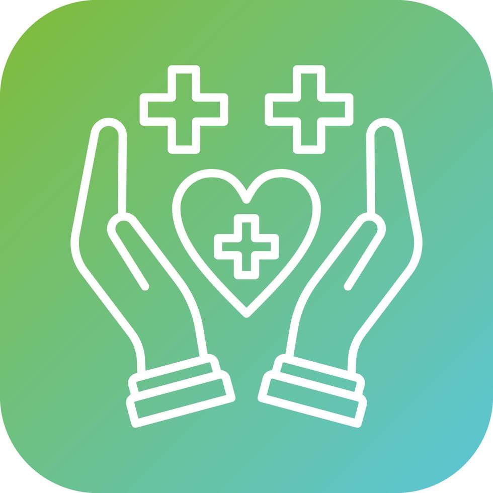 Medical Assistance Vector Icon Style