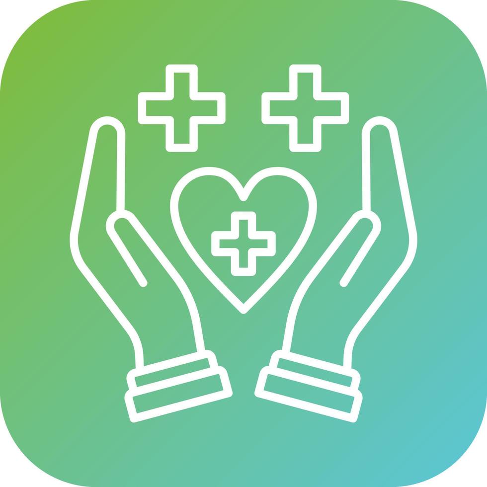 Medical Assistance Vector Icon Style