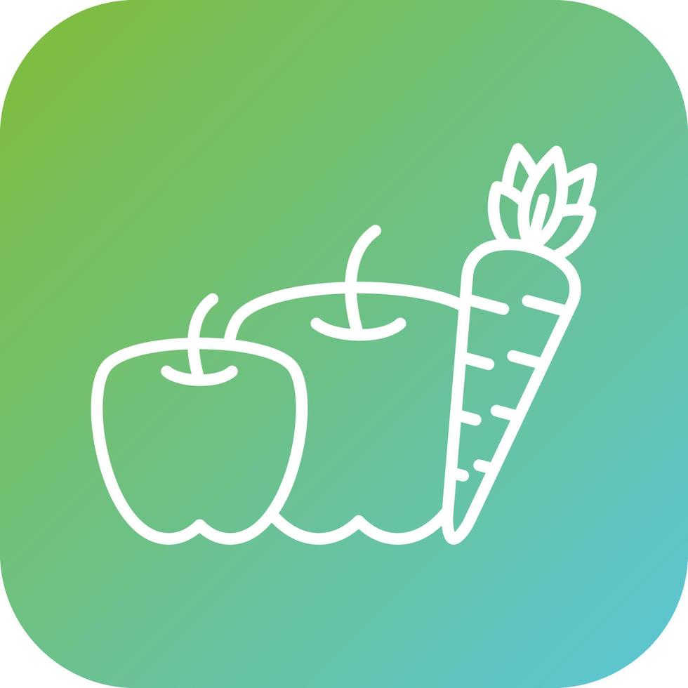 Fruits Vector Icon Style