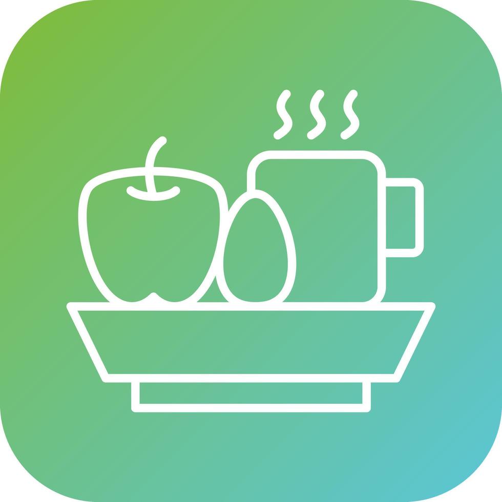 Breakfast Vector Icon Style