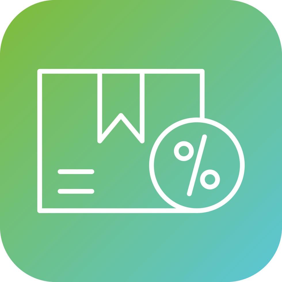 Discount Courier Vector Icon Style