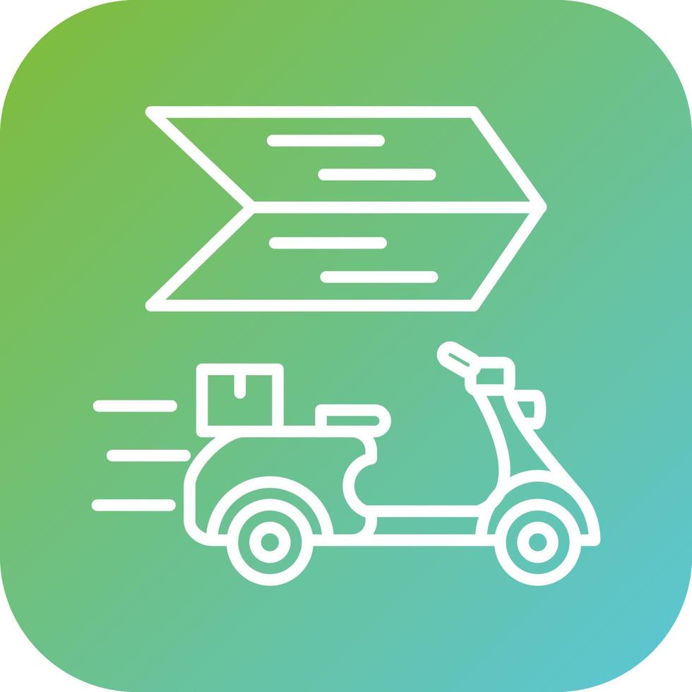 Fast Delivery Vector Icon Style