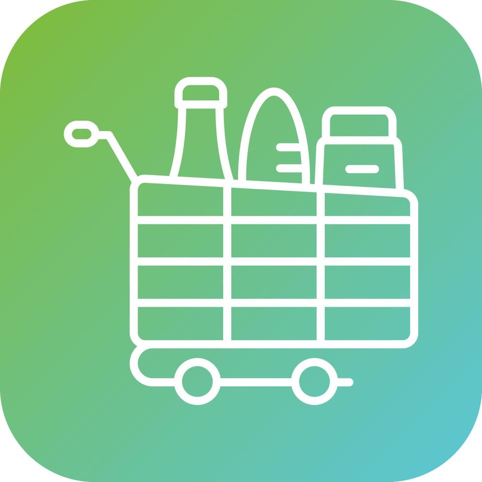 Grocery Vector Icon Style