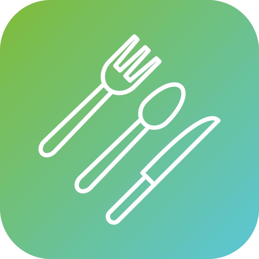 Cutlery Vector Icon Style