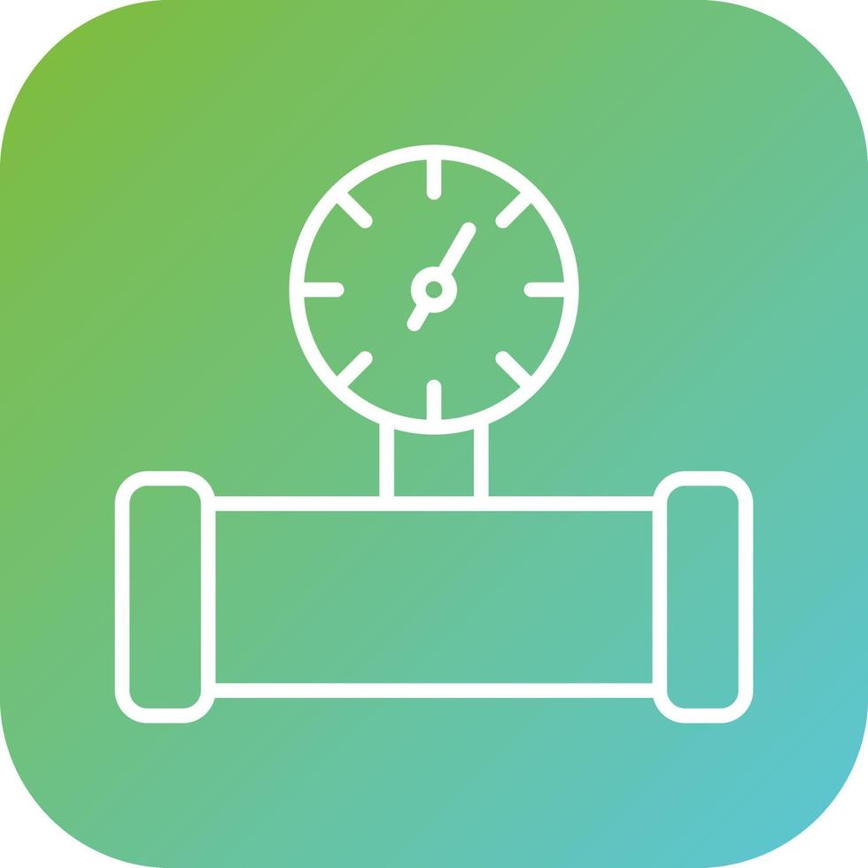 Water Meter Vector Icon Style