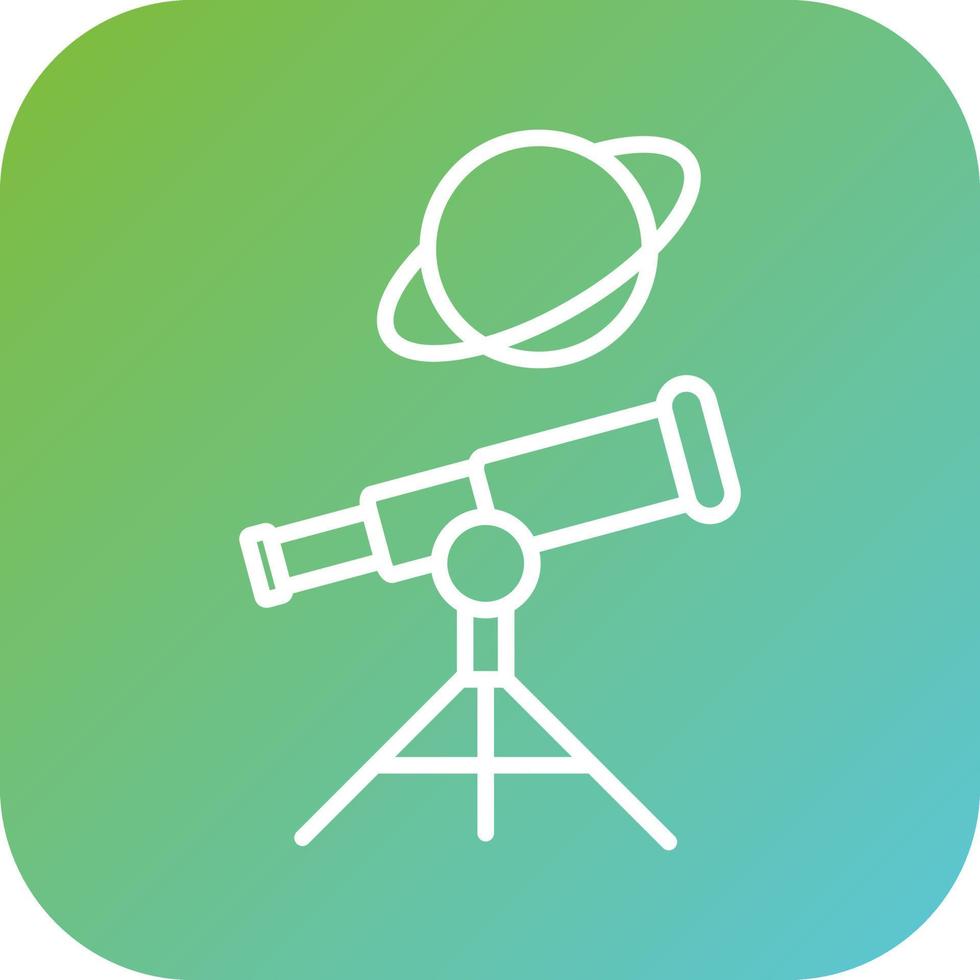 astronomía vector icono estilo