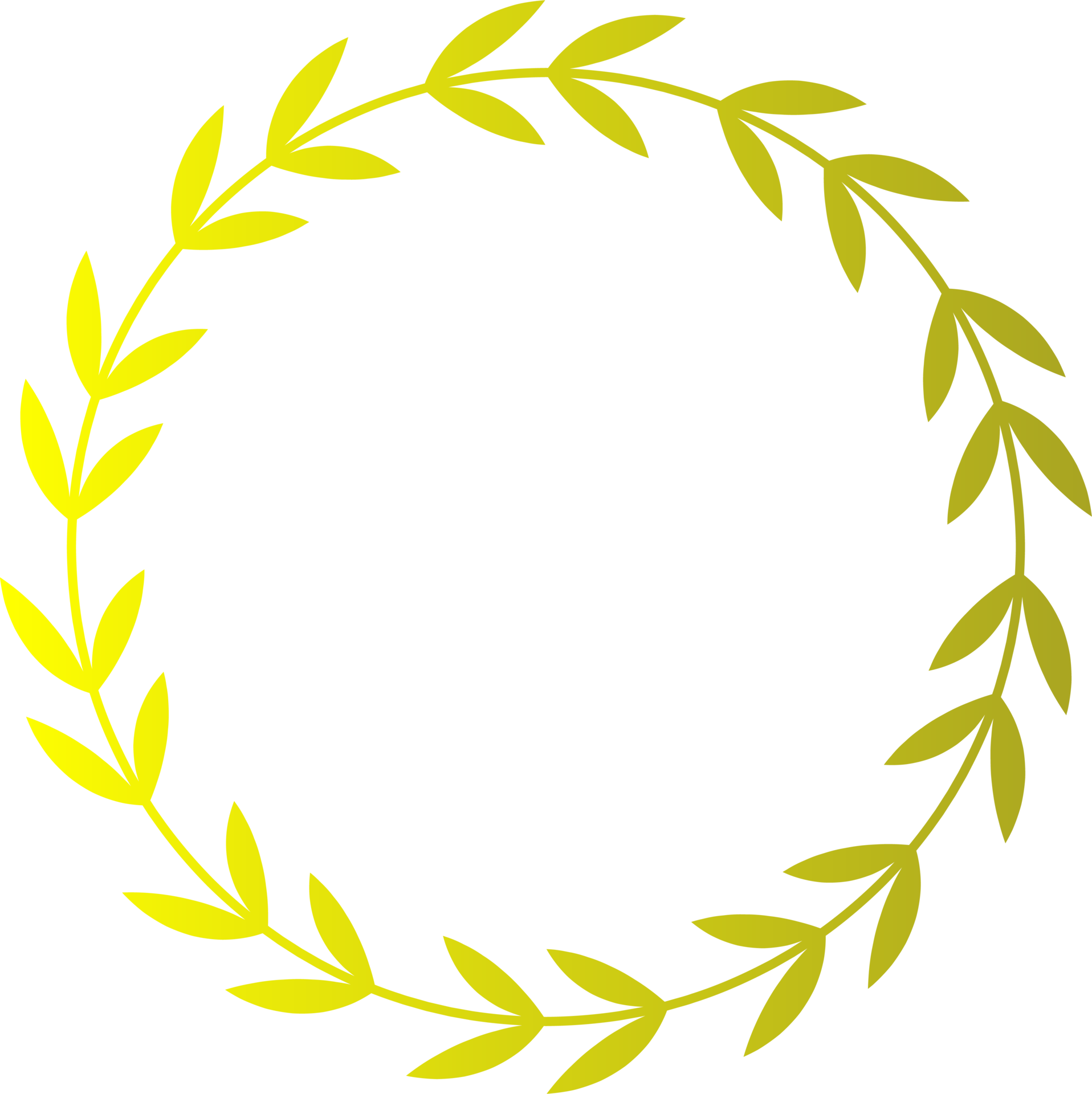 Golden Laurels PNGs for Free Download
