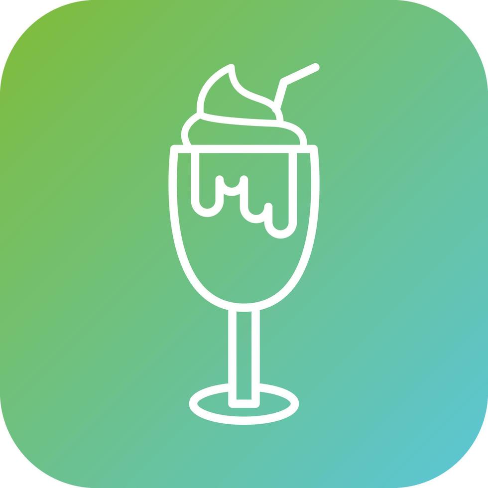 Smoothie Vector Icon Style