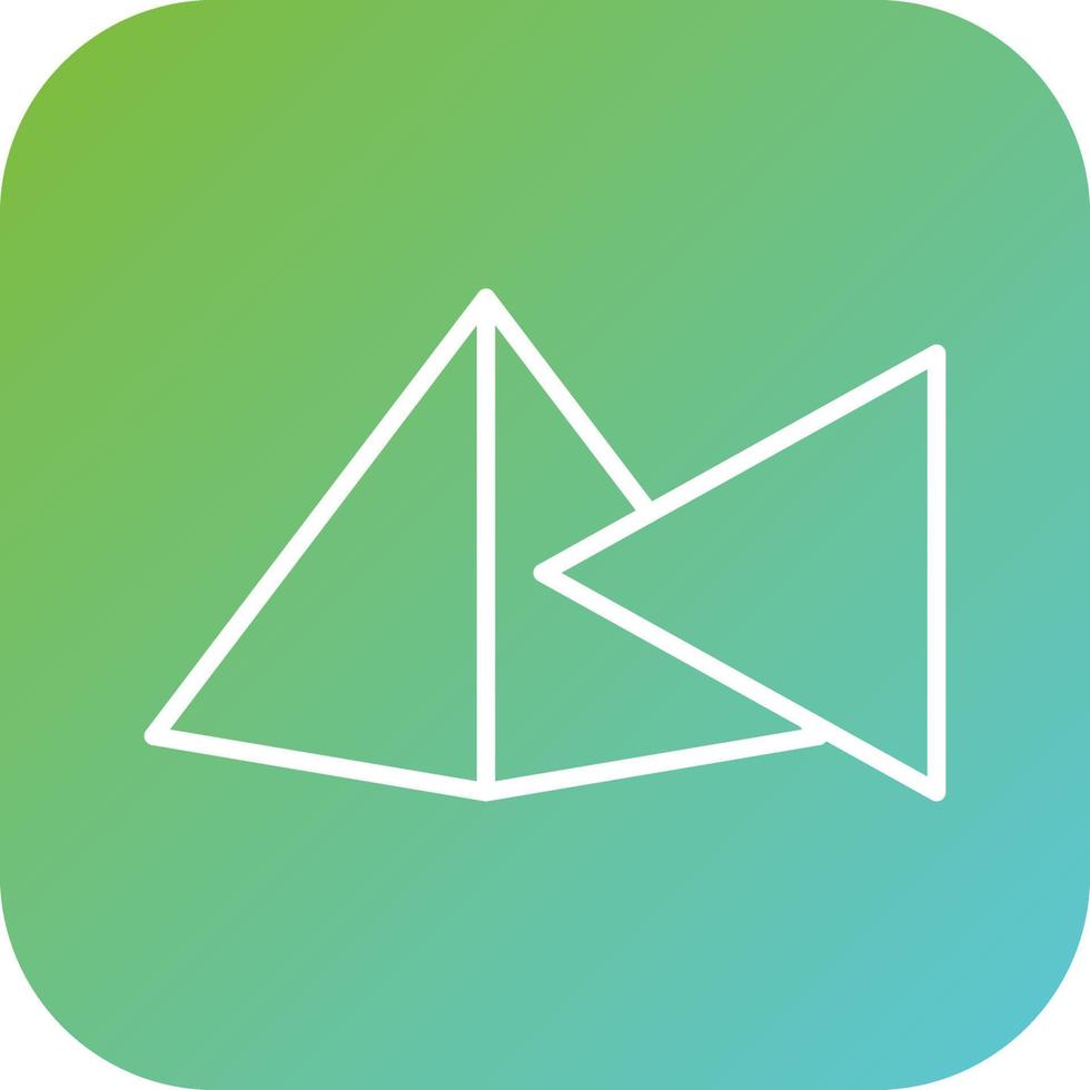 Prism Vector Icon Style