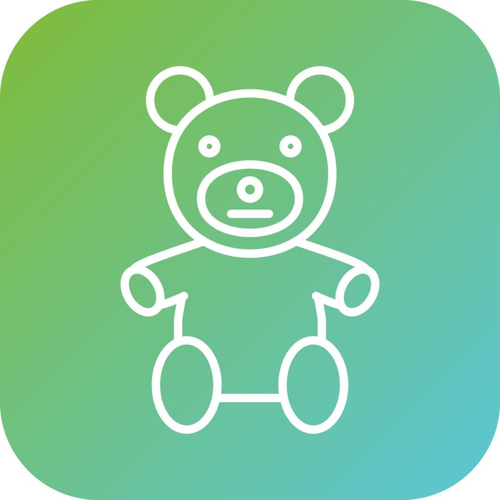 Teddy Vector Icon Style