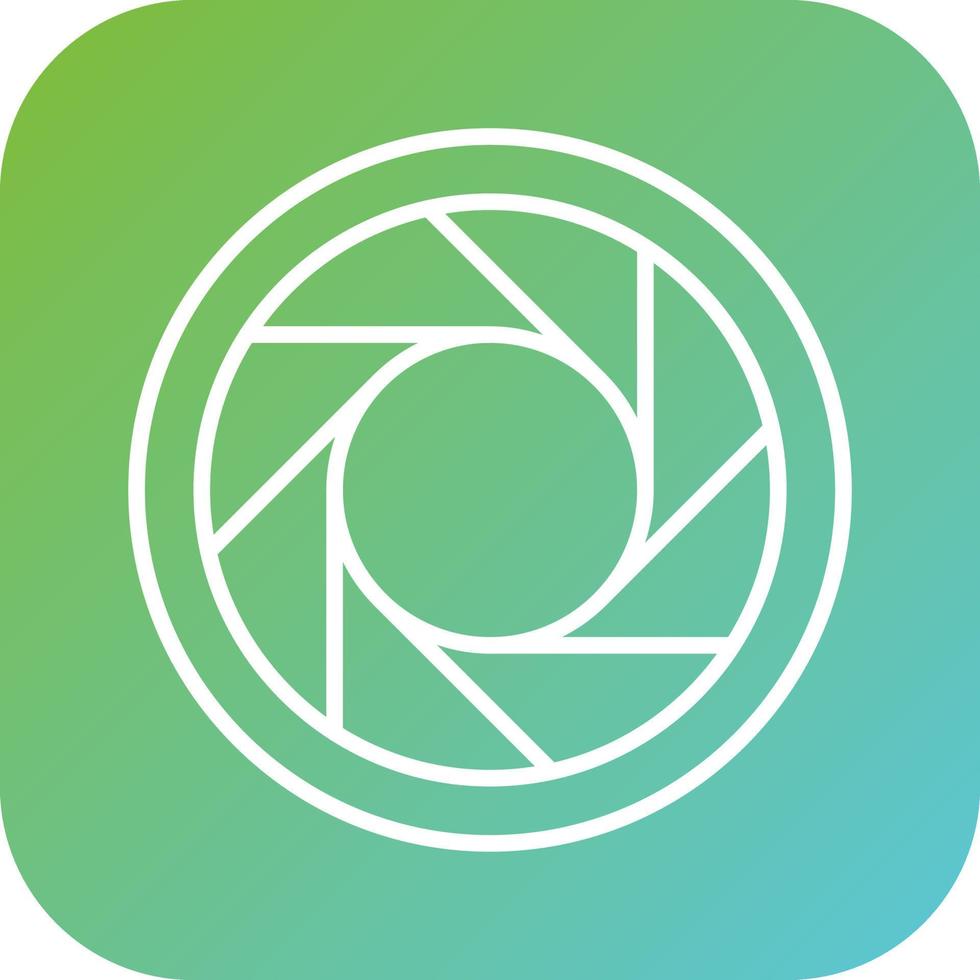 Camera Exposure Vector Icon Style
