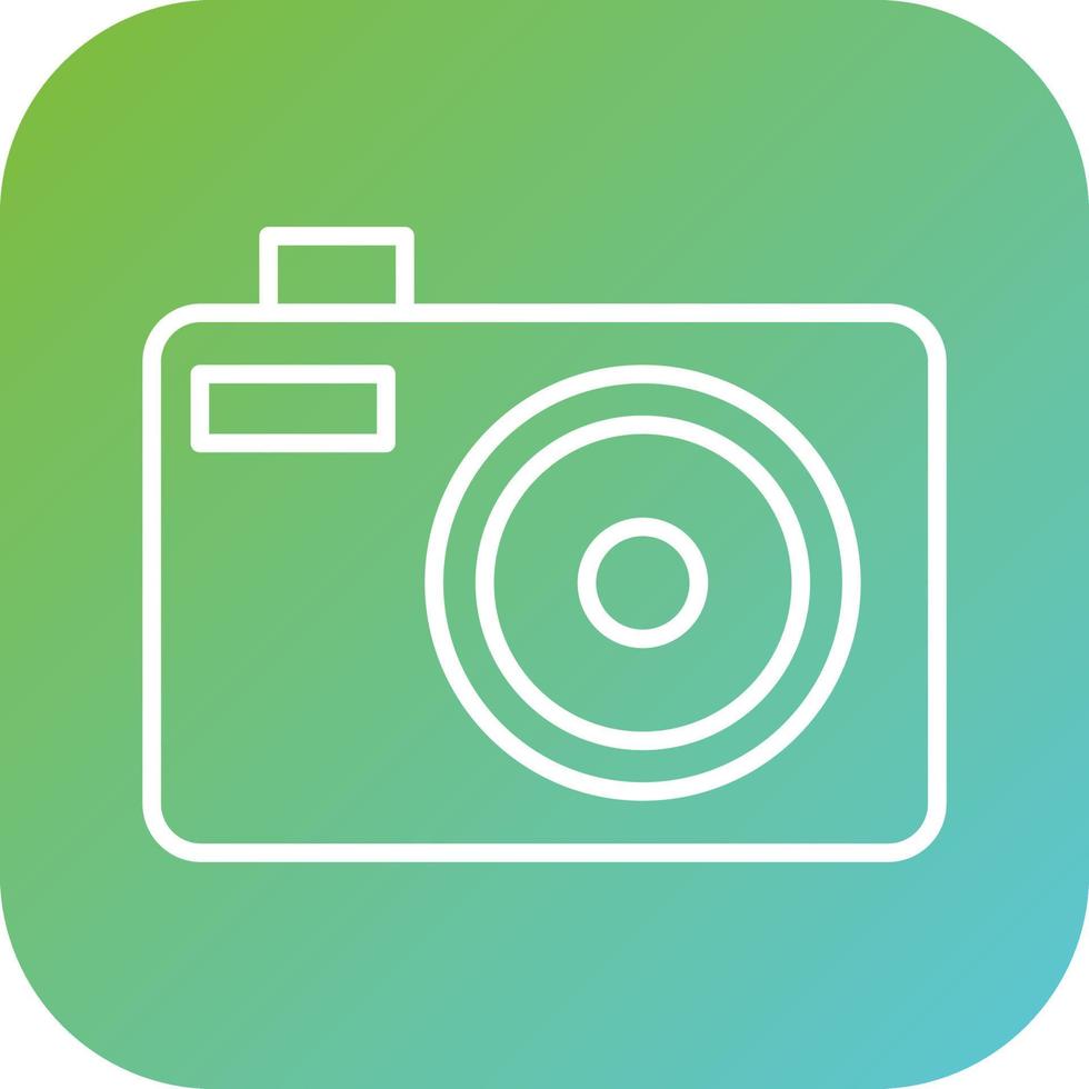 Compact Camera Vector Icon Style