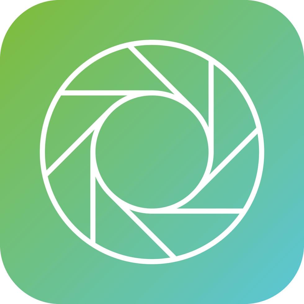Diaphragm Vector Icon Style