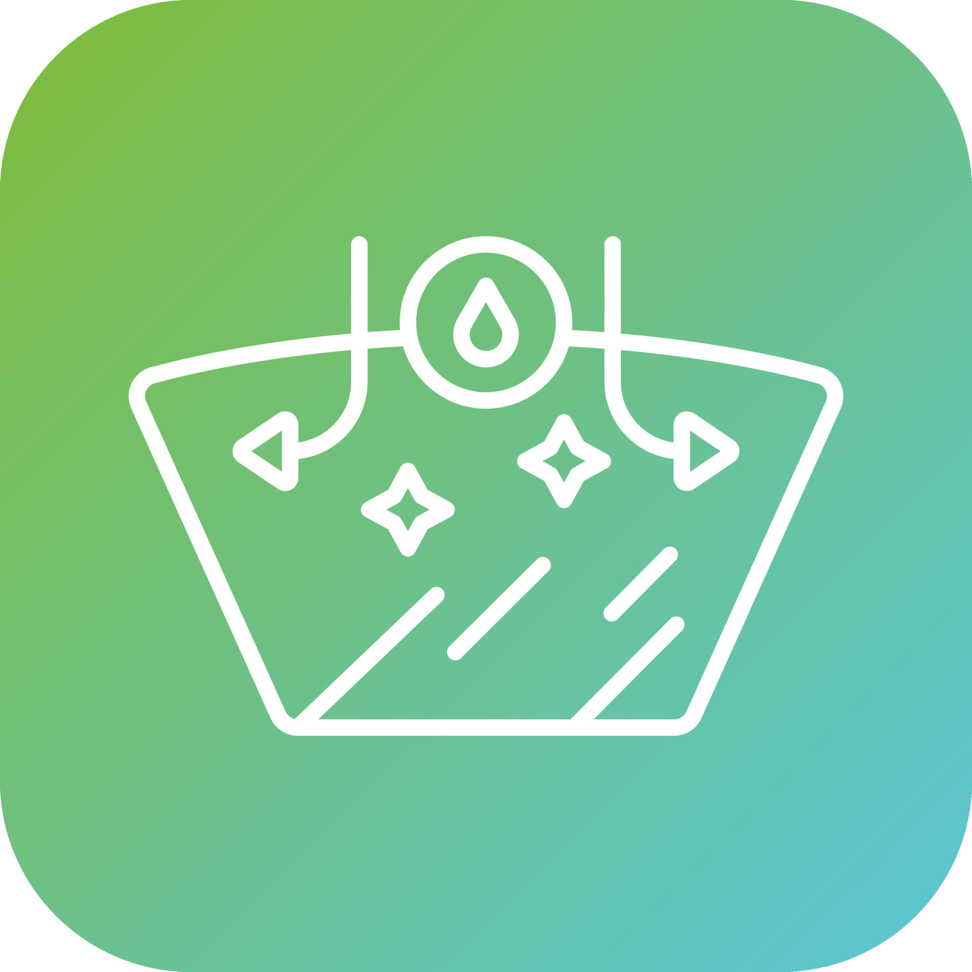 Rain Repellent Vector Icon Style 22298004 Vector Art at Vecteezy