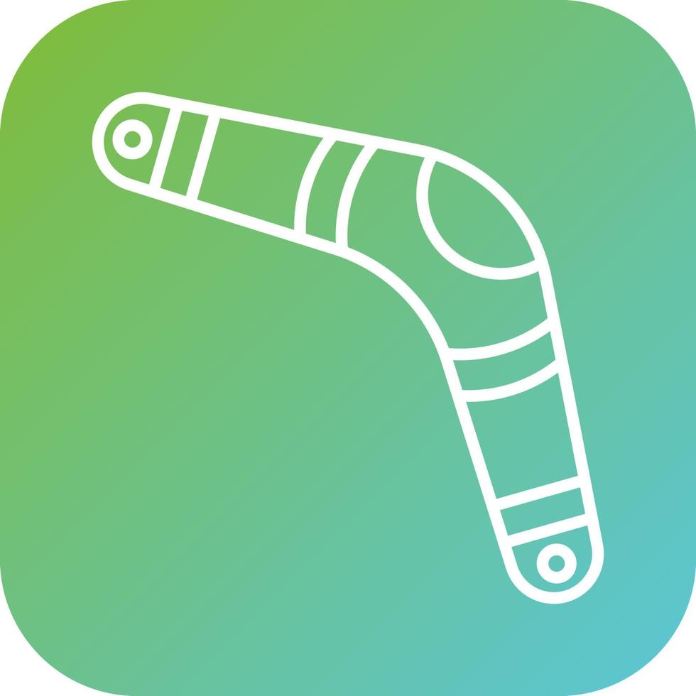 Boomerang Vector Icon Style