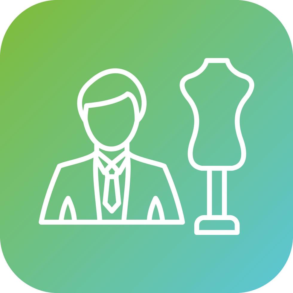 Fashion Designer Vector Icon Style