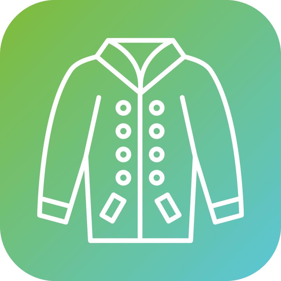 Varsity Jacket Vector Icon Style