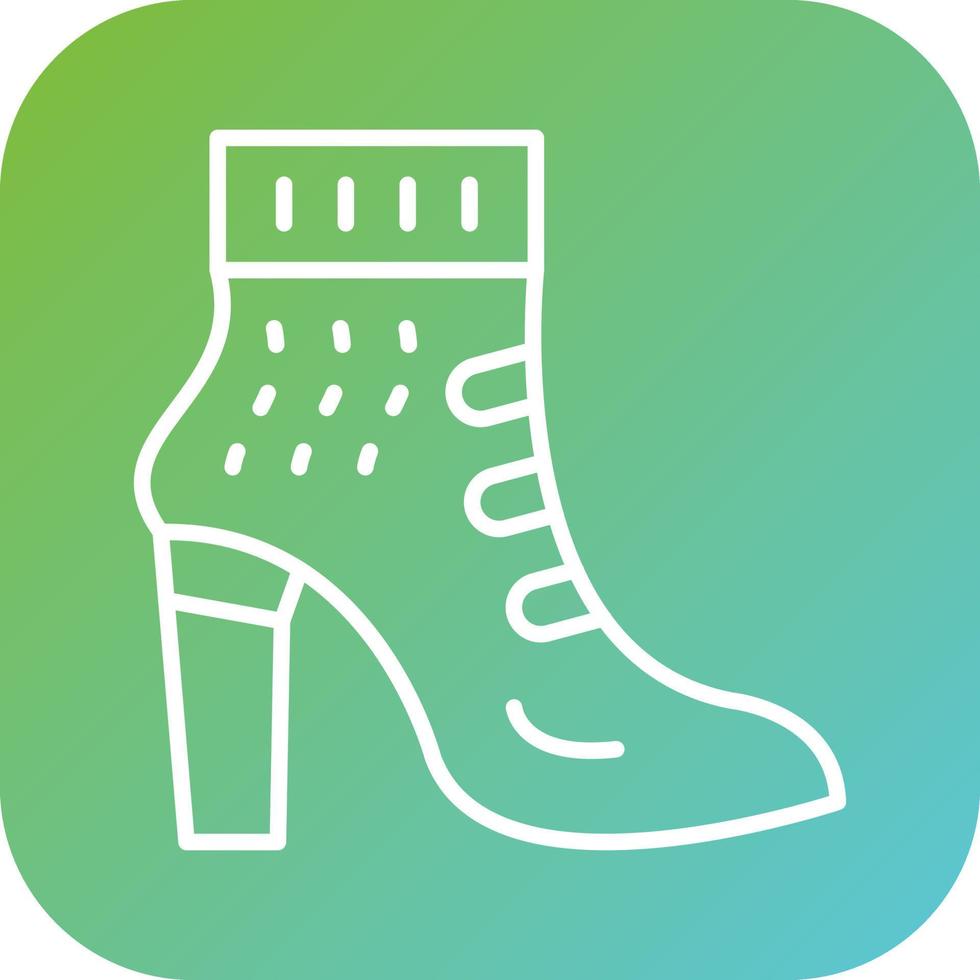 Women Shoes Vector Icon Style