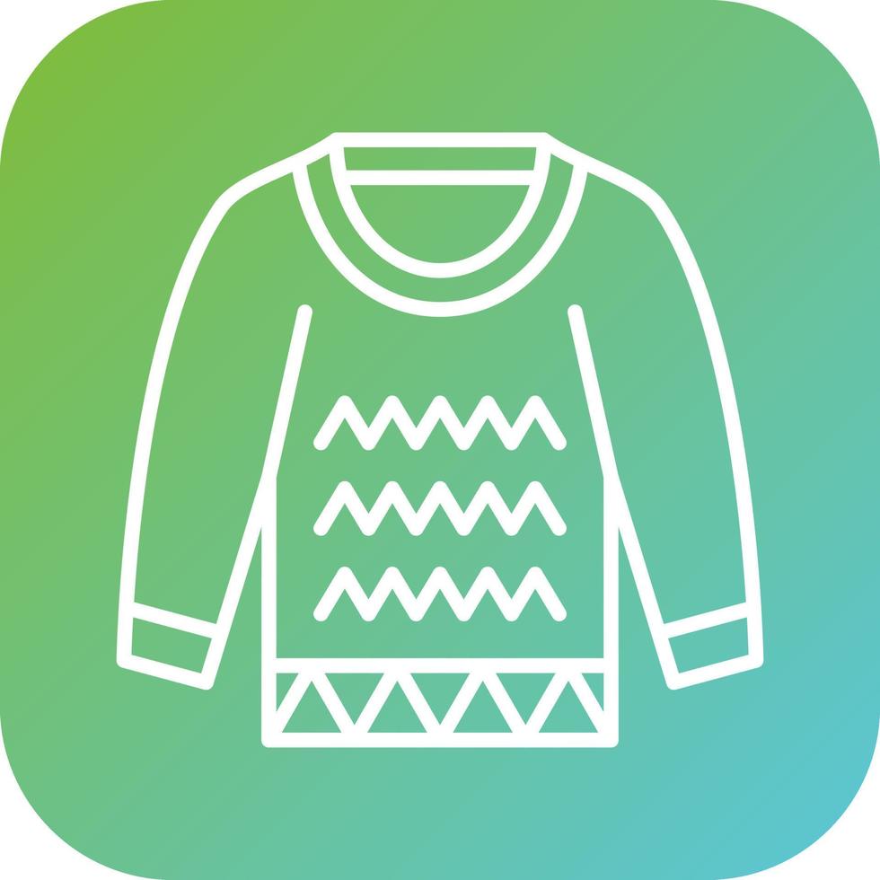 Sweater Vector Icon Style