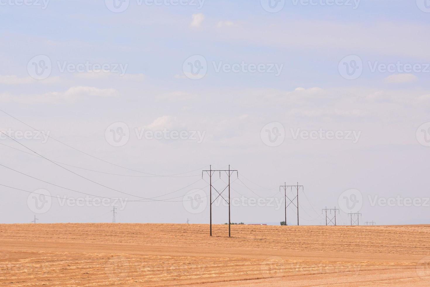 Scenic rural landscape photo