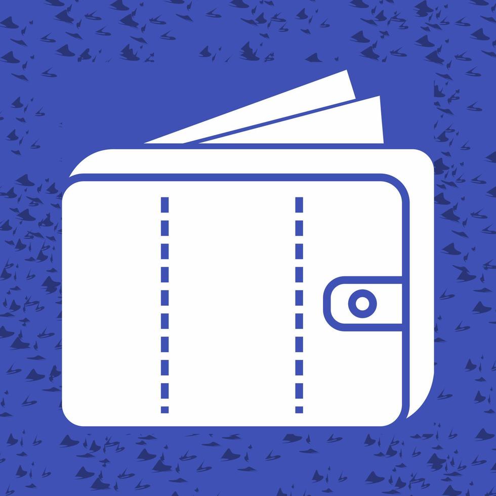Mony in voilet Vector Icon