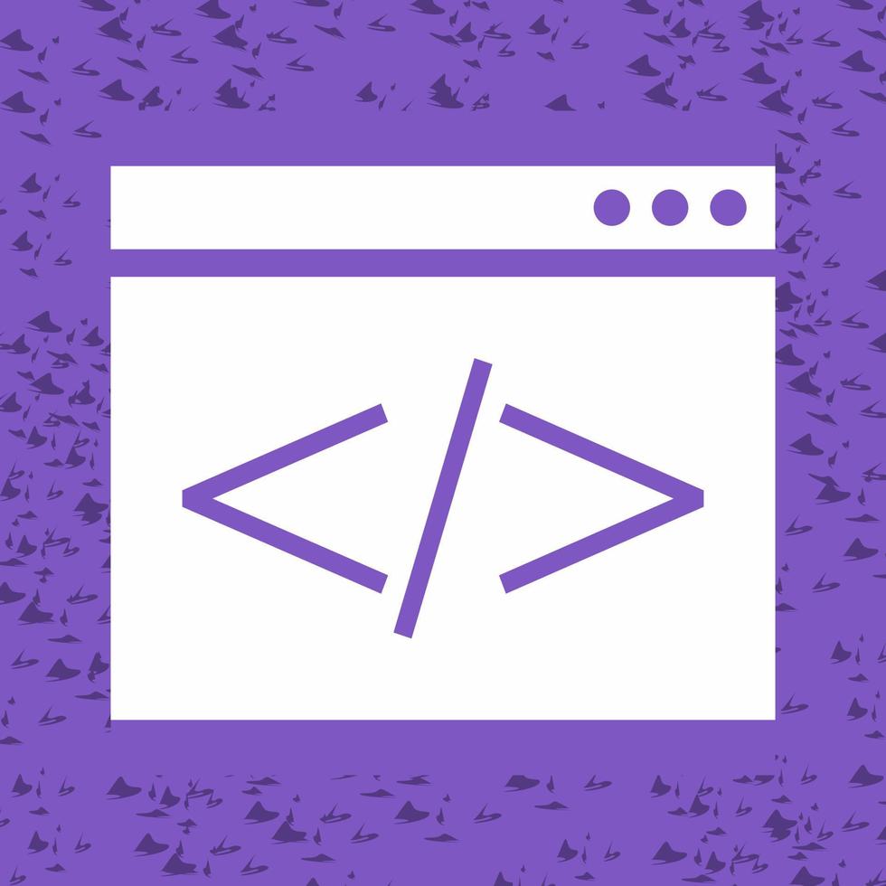 Html Coding Vector Icon