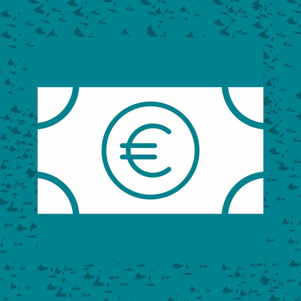 icono de vector de euro