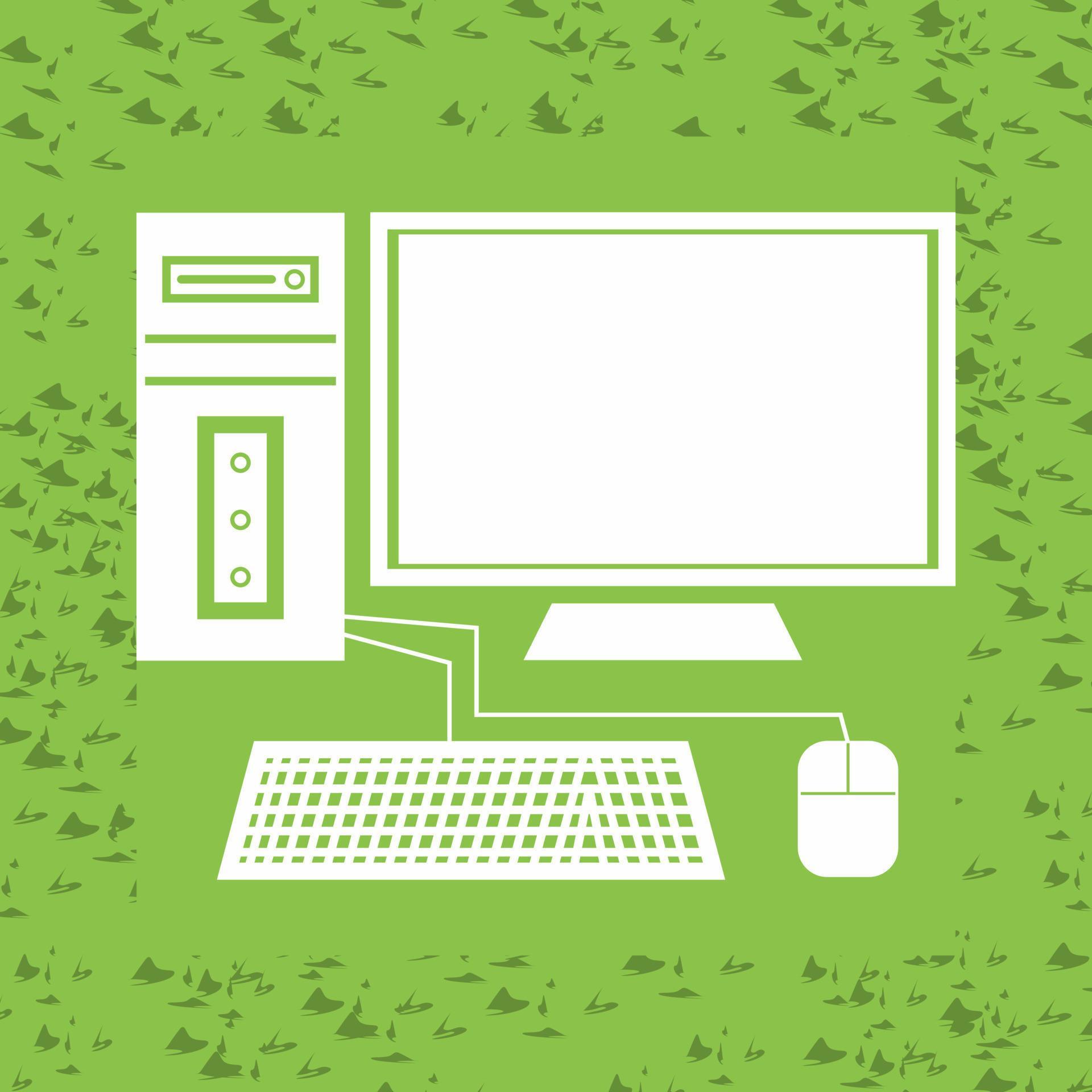 Computer Vector Icon 22299055 Vector Art at Vecteezy