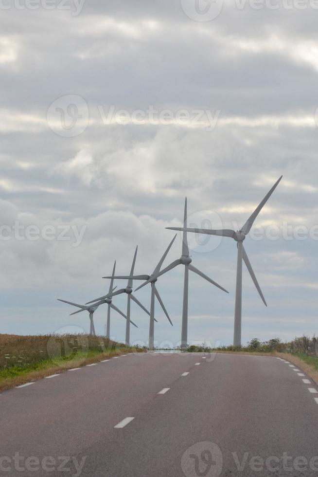 Road in the countryside photo