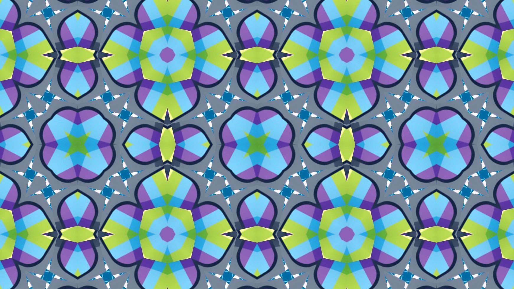 Kaleidoscope patterns abstract multicolored background. photo