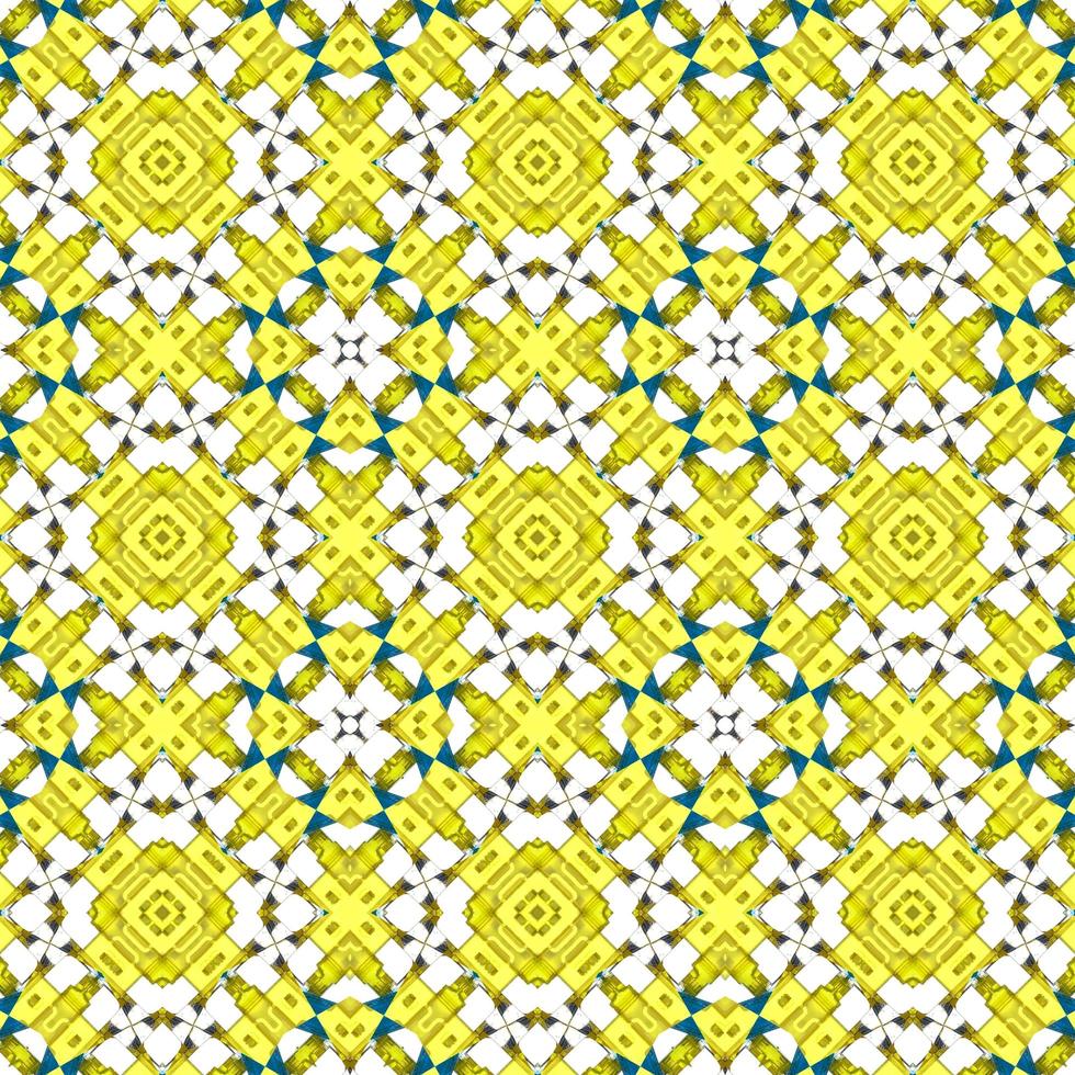 Kaleidoscope seamless patterns abstract background. Magic mandala photo
