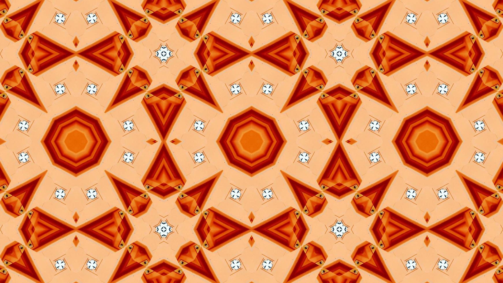 Kaleidoscope patterns abstract multicolored background. photo