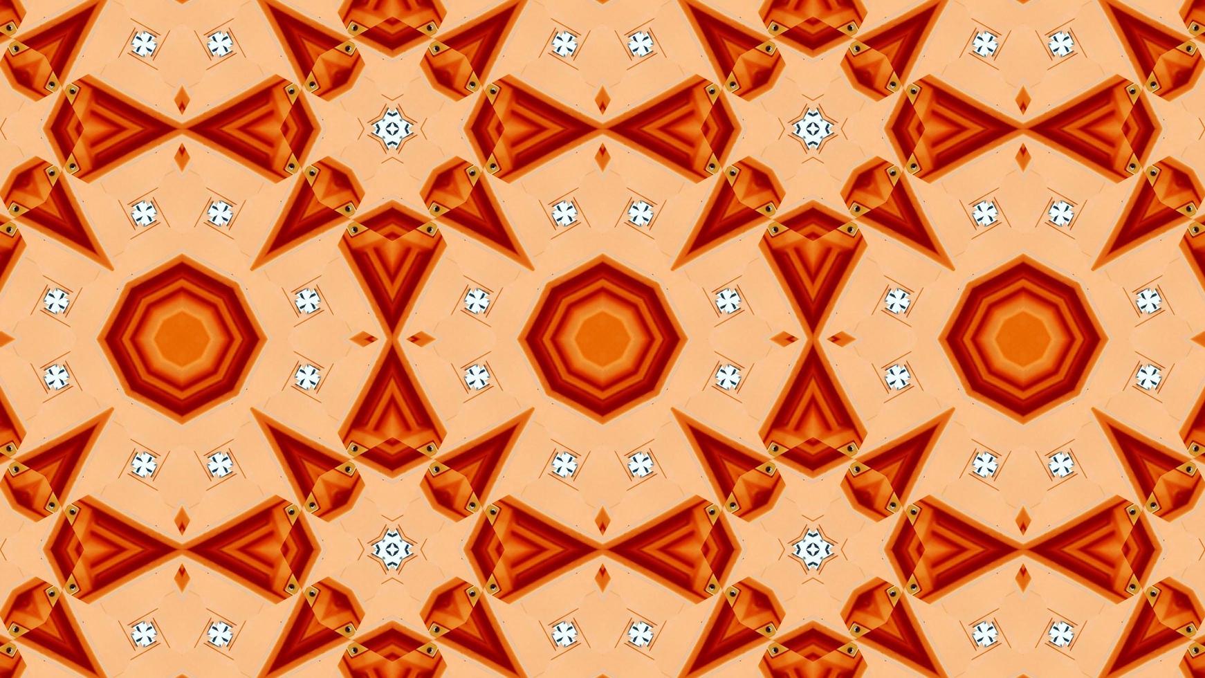 Kaleidoscope patterns abstract multicolored background. photo