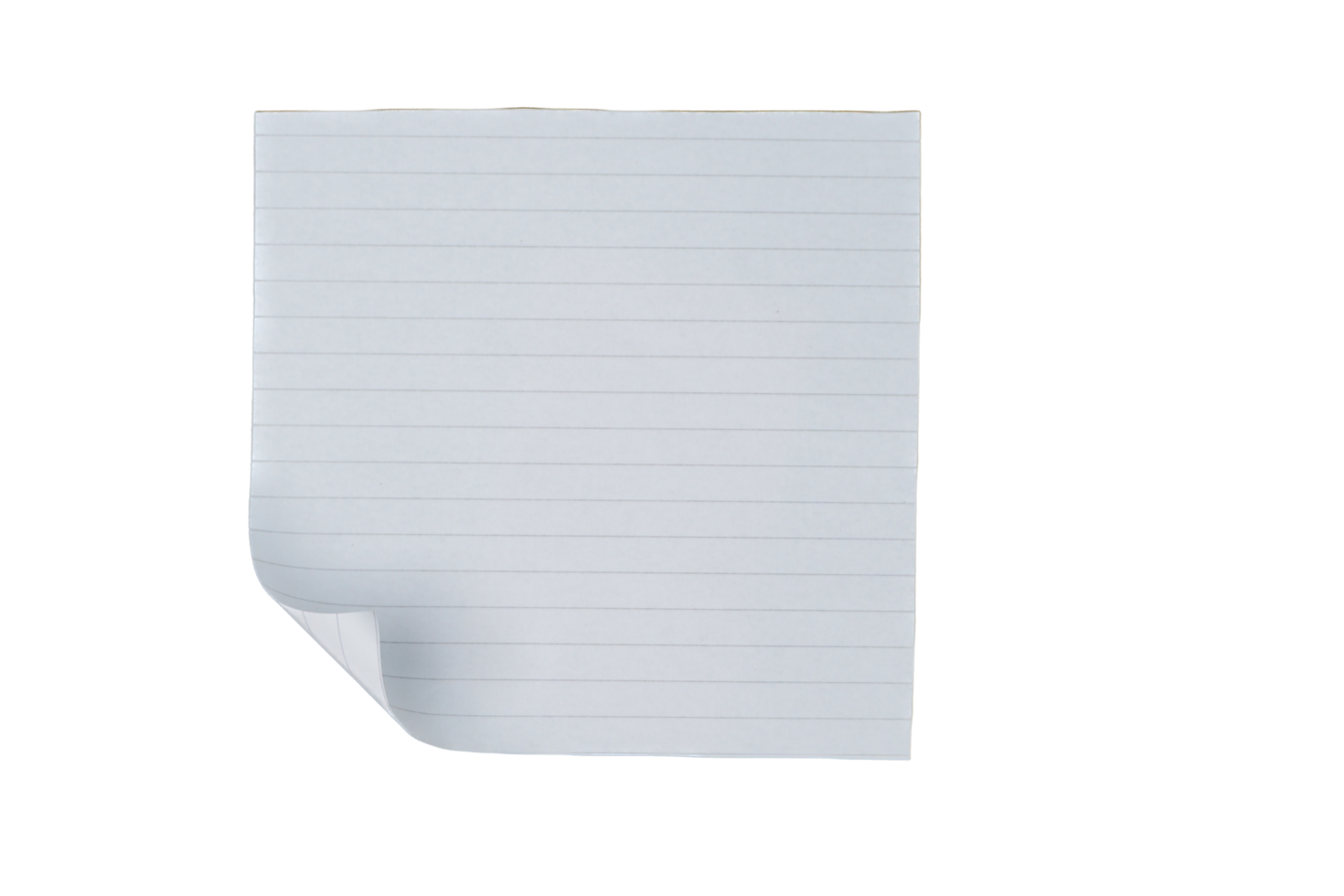 Sticky Note Paper Transparent png